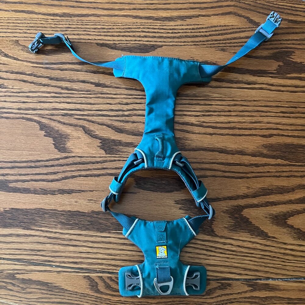 Teal Ruffwear Dog Harness Front Range XS